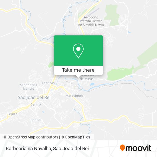 Barbearia na Navalha map