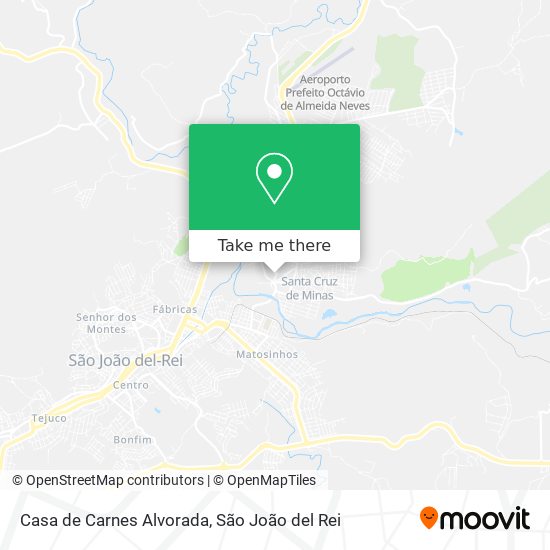 Casa de Carnes Alvorada map