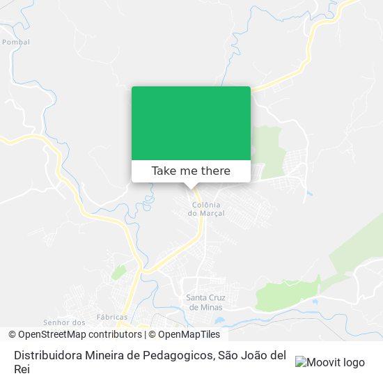 Distribuidora Mineira de Pedagogicos map