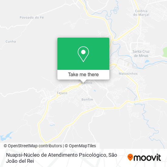 Nuapsi-Núcleo de Atendimento Psicológico map