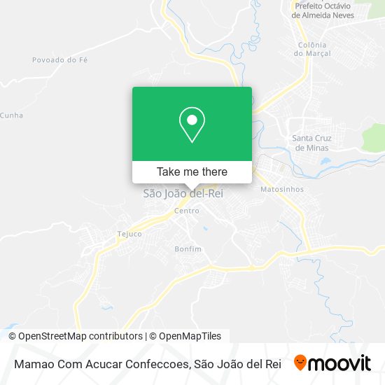 Mamao Com Acucar Confeccoes map