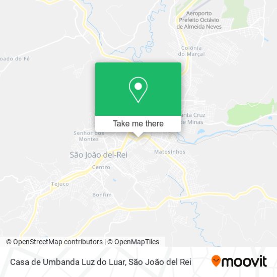 Casa de Umbanda Luz do Luar map