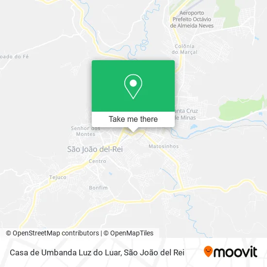 Casa de Umbanda Luz do Luar map