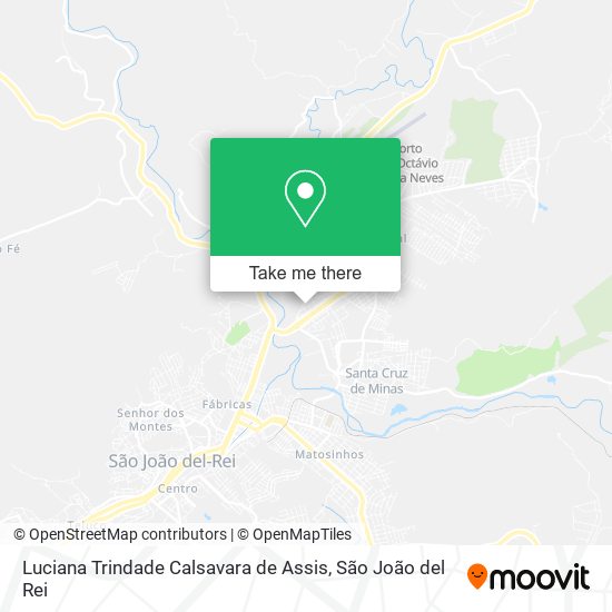 Luciana Trindade Calsavara de Assis map