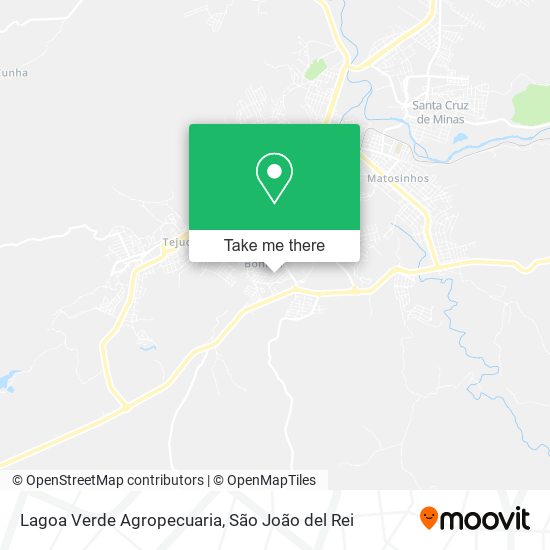 Lagoa Verde Agropecuaria map