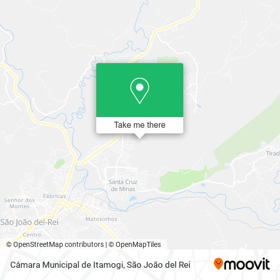 Câmara Municipal de Itamogi map