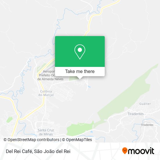Del Rei Café map