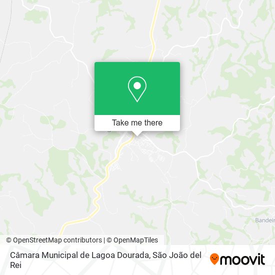 Câmara Municipal de Lagoa Dourada map