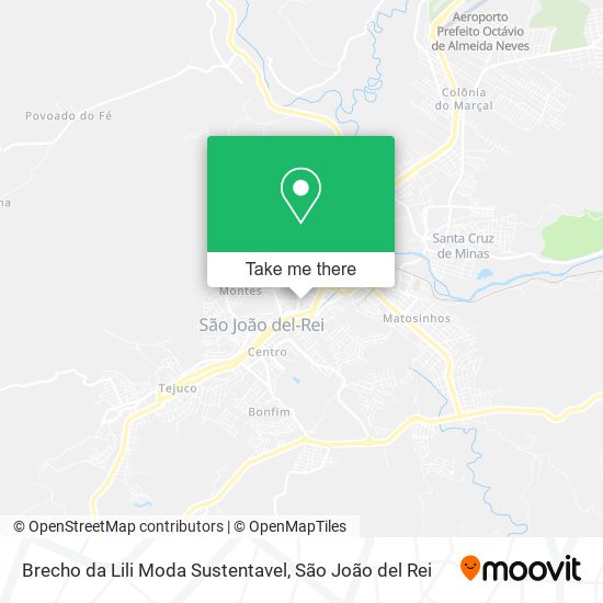 Brecho da Lili Moda Sustentavel map