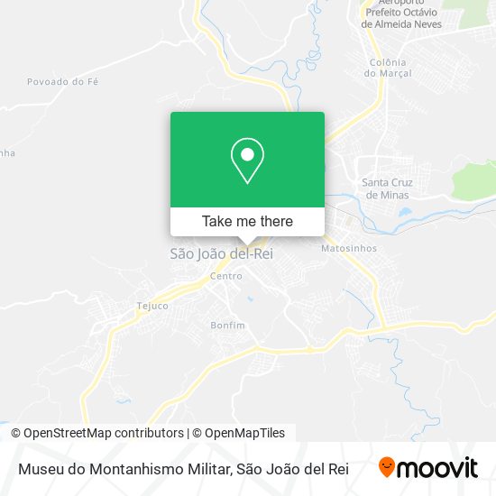 Museu do Montanhismo Militar map