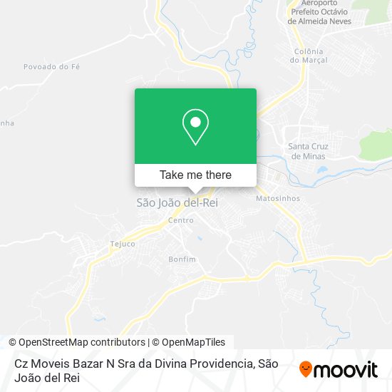 Cz Moveis Bazar N Sra da Divina Providencia map