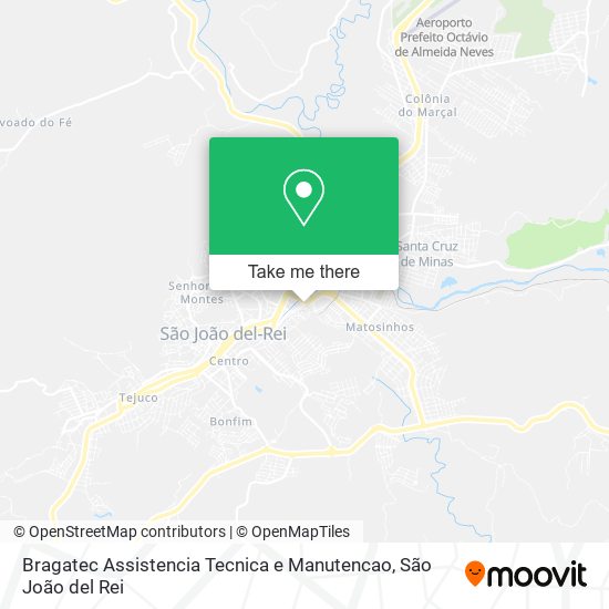 Bragatec Assistencia Tecnica e Manutencao map