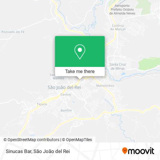 Sinucas Bar map