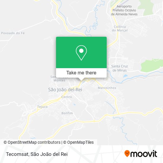 Tecomsat map