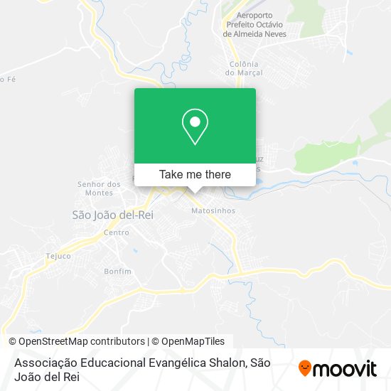 Associação Educacional Evangélica Shalon map