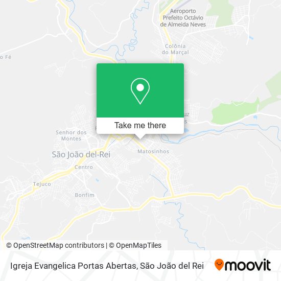Igreja Evangelica Portas Abertas map
