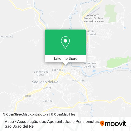 Asap - Associação dos Aposentados e Pensionistas map