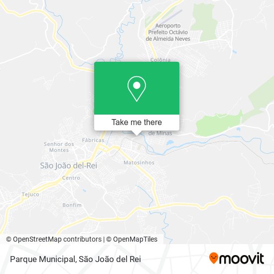 Parque Municipal map