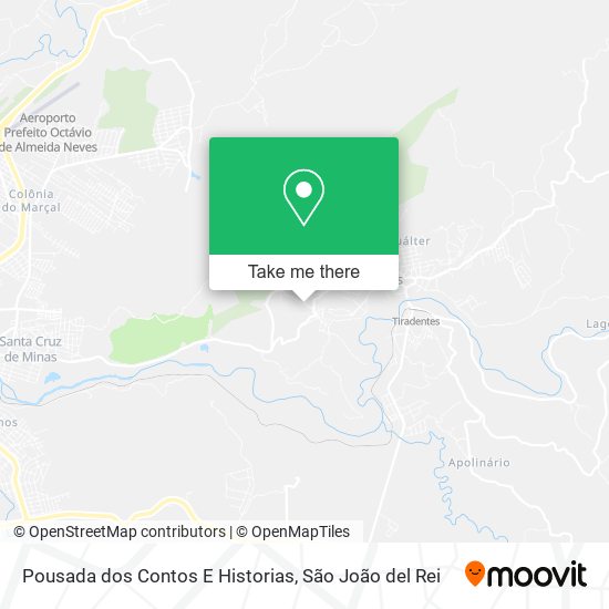 Pousada dos Contos E Historias map