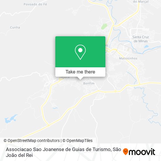 Associacao Sao Joanense de Guias de Turismo map