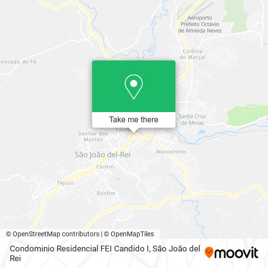 Mapa Condominio Residencial FEI Candido I