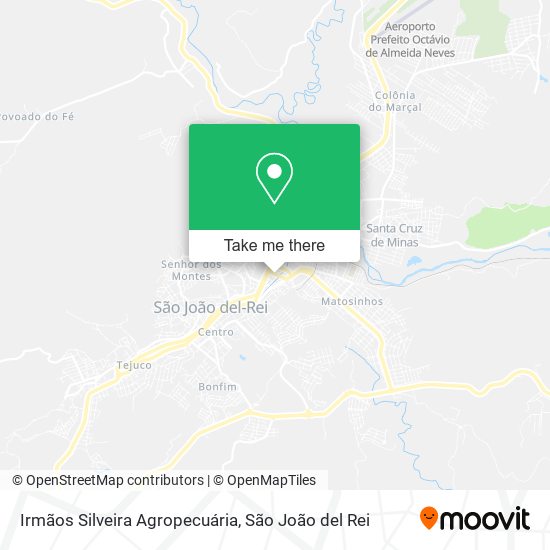 Irmãos Silveira Agropecuária map