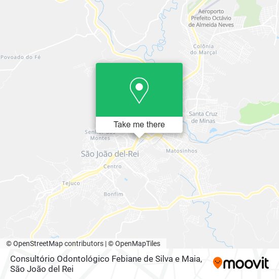 Consultório Odontológico Febiane de Silva e Maia map