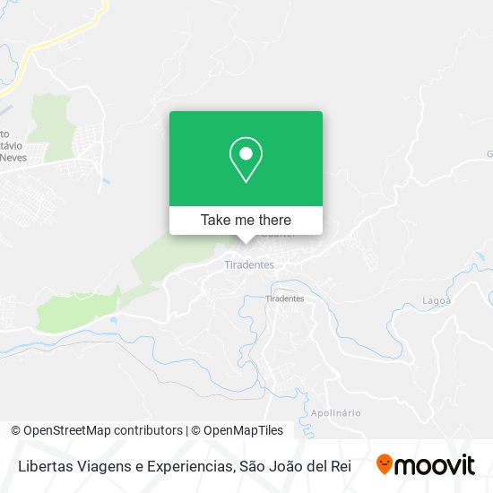 Libertas Viagens e Experiencias map