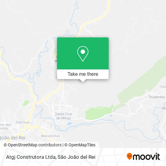 Mapa Atgj Construtora Ltda