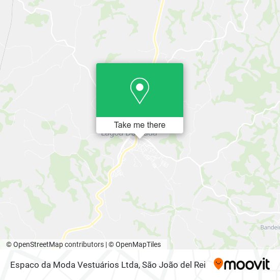 Espaco da Moda Vestuários Ltda map