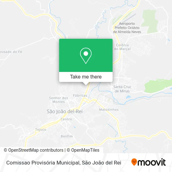 Comissao Provisória Municipal map