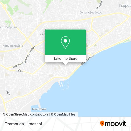 Tzamouda map