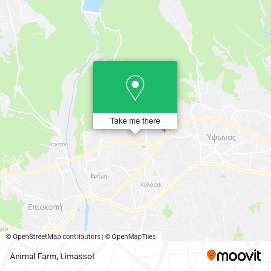 Animal Farm map
