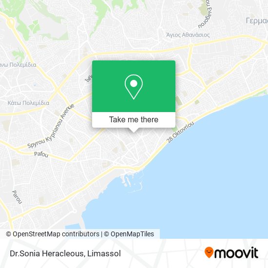 Dr.Sonia Heracleous map