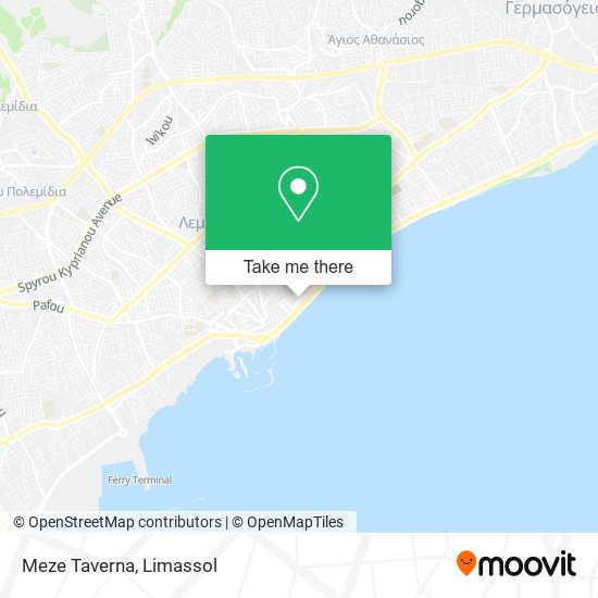 Meze Taverna map
