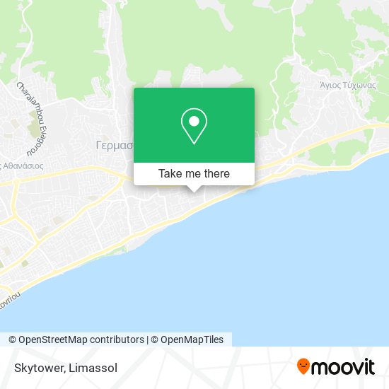 Skytower map