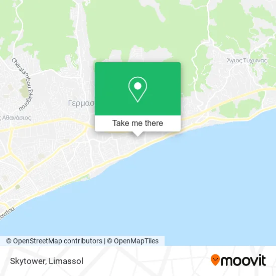 Skytower map