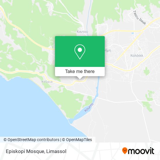 Episkopi Mosque map