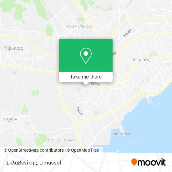 Σκλαβενίτης map