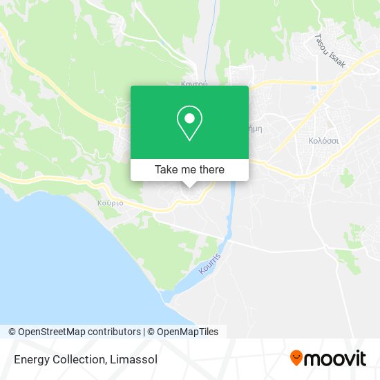 Energy Collection map