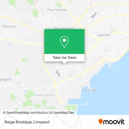 Beige Boutique map