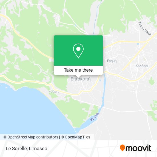 Le Sorelle map