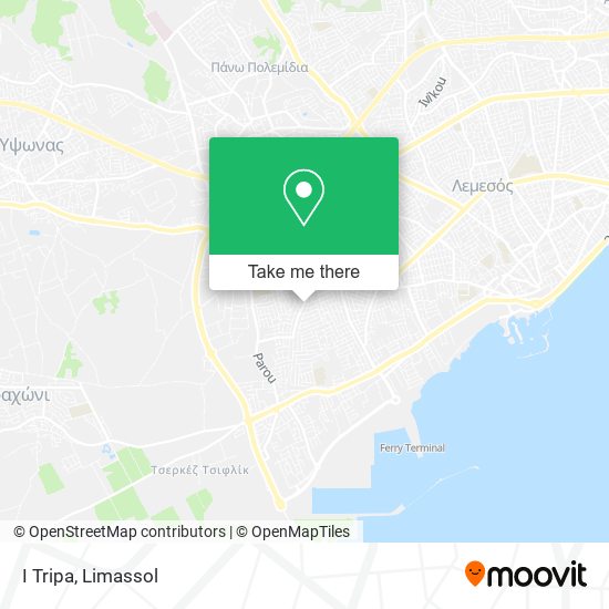 I Tripa map