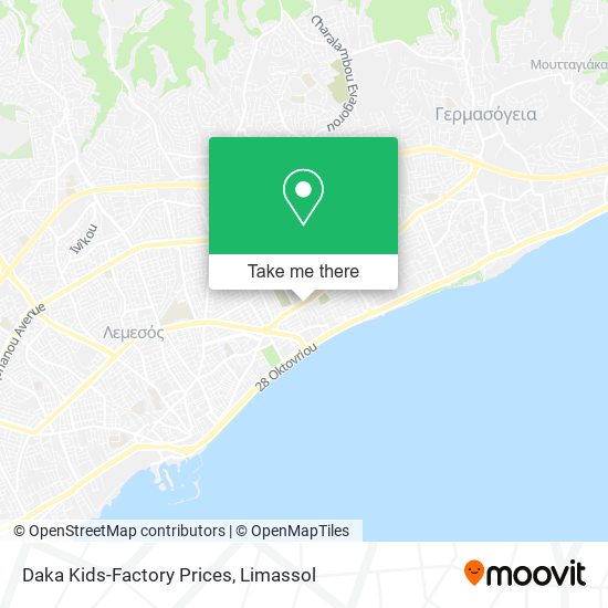Daka Kids-Factory Prices map