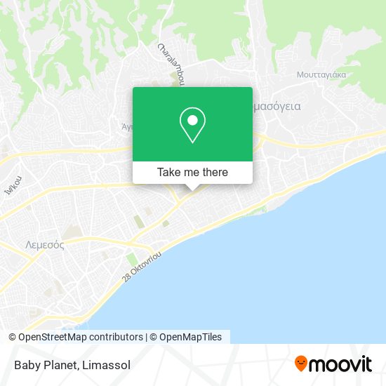 Baby Planet map