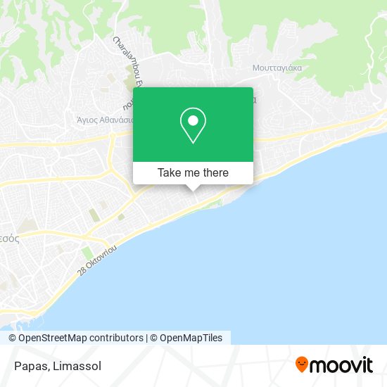 Papas map
