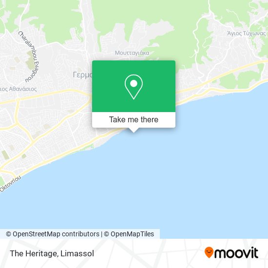 The Heritage map