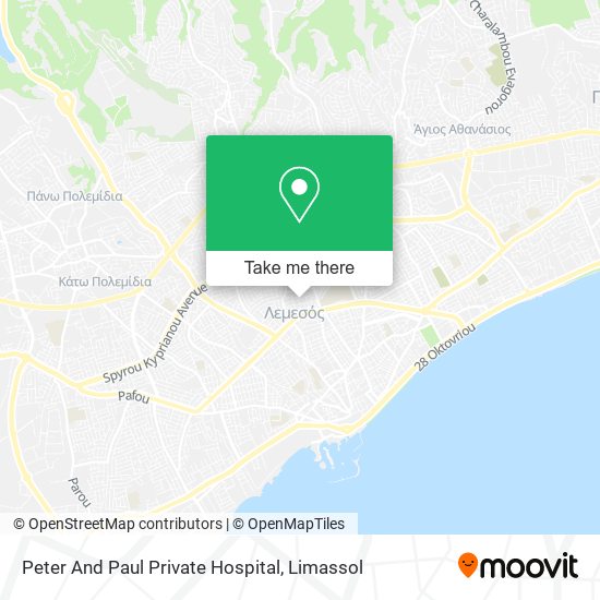 Peter And Paul Private Hospital map