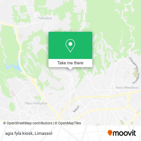 agia fyla kiosk map