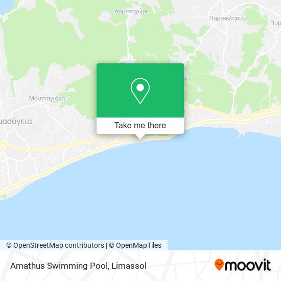 Amathus Swimming Pool map
